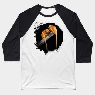 Tamarin Golden Lion Monkey Animal Wildlife Jungle Nature Free Adventure Discovery Baseball T-Shirt